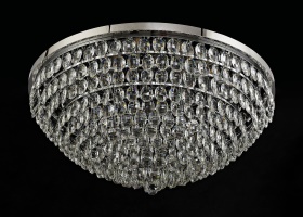 Coniston Crystal Ceiling Lights Diyas Flush Crystal Fittings Coniston Crystal Ceiling Lights Diyas Flush Crystal Fittings